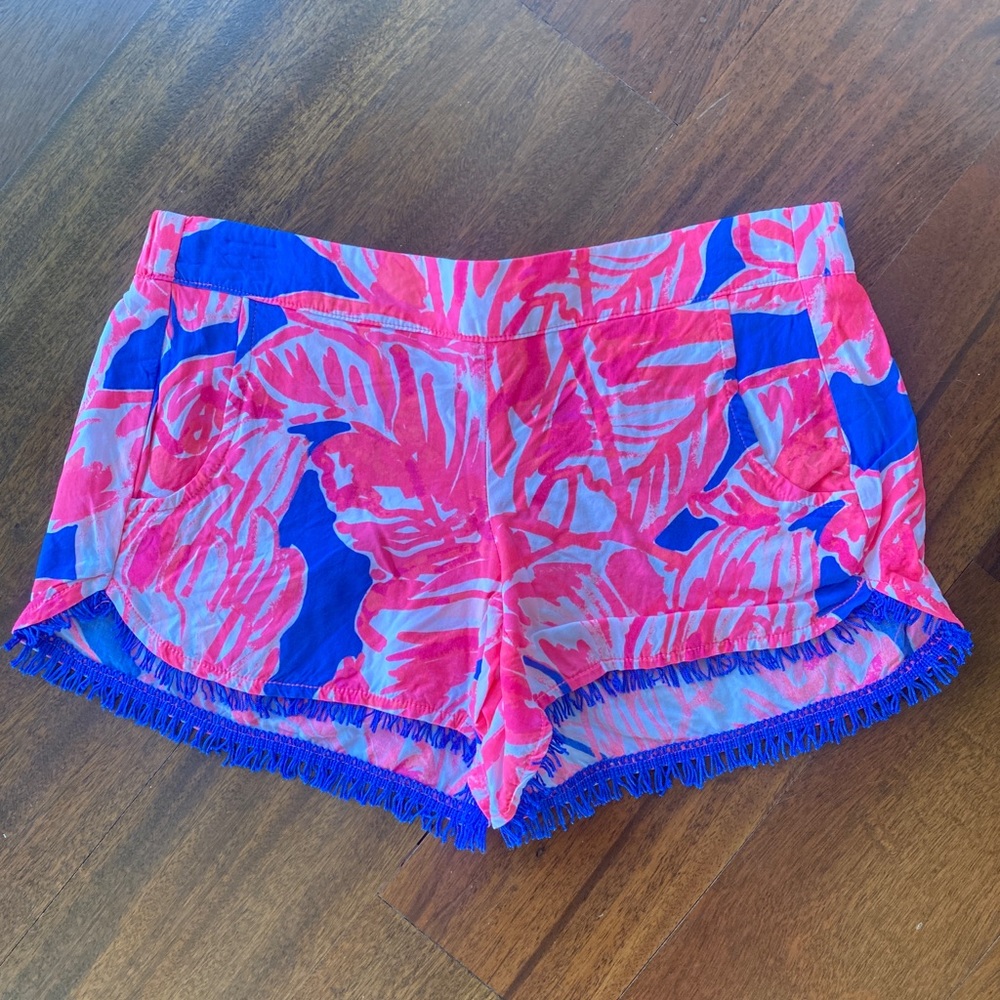 Lilly Pulitzer Fringe Shorts XS